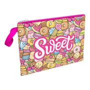 Папка текстильная на молнии ErichKrause Sweet Paradise, A4