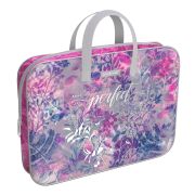 Папка текстильная на молнии ErichKrause с ручками Spring Lightness, A4+