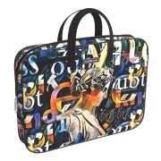 Папка текстильная на молнии ErichKrause с ручками Modern Art, A4+