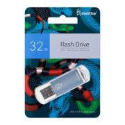 Флеш-накопитель USB 32GB Smart Buy V-Cut синий упаковка НГ (змея) (SB32GBVCBSN)