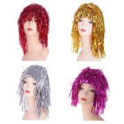 Парик 19см Дождик пвх уп.12  арт.В-146 (220818),цвет в ассортим.