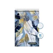 Блокнот спираль  48л А6 Перо