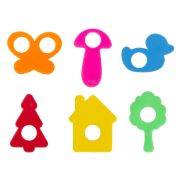 Набор формочек для моделирования (6 шт) (европодвес)