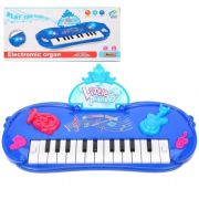 Пианино детское 22 клавиши, свет, звук, в ассорт., бат.в компл.не вх., кор.