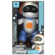 369679 Робот на р/у свет-звук, движение, кор.19*32,5*17,5см ТЕХНОДРАЙВ