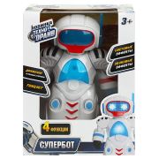 357733 Робот супербот свет/звук, движение, кор.16,5*22,5*8,5см ТЕХНОДРАЙВ