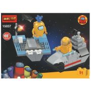 373765 Конструктор пришельцы среди нас (жёлтый), 91 дет. МАСТЕР