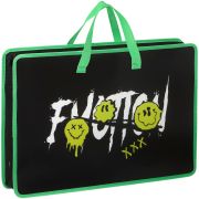 Папка для чертежей и рисунков А3 ArtSpace «Smile», пластик, 85мм, на молнии