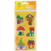 Набор объемных наклеек Мульти-Пульти «Сказочные домики», 2 листа