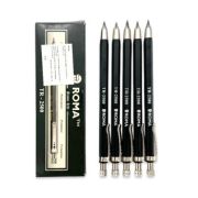 Карандаш механ. DI-427 «Темно-зеленый» 2,5мм, шестигранный, металл/пластик в к/кор TR-2500 (5/100)