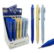 Карандаш механанический DE-33 «Классика» 0,7мм, НВ, круглый корпус с клипом, цвета ассорти №7032 (36/1440)