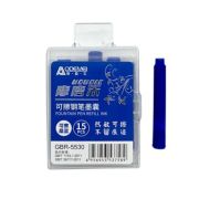 Картридж к перьевой ручке DC-239 «Пиши стирай» синий, 5см, в пластиковой упаковке GBR-5530 (15/450/6750)