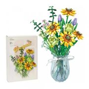 Констуктор Цветы, blue 8 шт