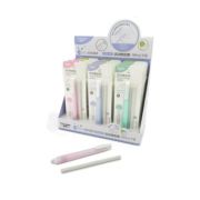 Ластик  TOCHAIN DI-677/DE-420/CO-9 «Ручка» круглый наконечник 5мм, сменный ластик, цвета ассорти, на блистере TQ-65 (15/120)