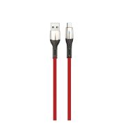 Дата-кабель/Exployd/USB - microUSB/круглый/нейлон/красный/1М/2A/Classic/EX-K-1030