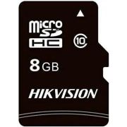 Карта памяти MicroSD 8GB Hikvision Class 10 UHS-I U1 (23/10 Mb/s) без адаптера