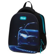 Ранец Först F-Top облегченный «Automotive» 36*28*15см, 2 отделения, 2 кармана, анатомическая спинка