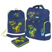 Ранец Först F-Set «Catch up», 35*29*16см, 1 отделение, 3 кармана, анатомическая спинка, пенал, мешок для обуви