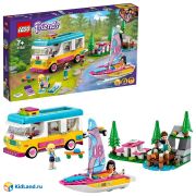 Констр-р LEGO Friends Лесной дом на колесах и парусная лодка