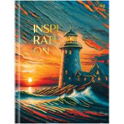 Бизнес-блокнот А5, 80л., BG «Маяк. Пейзаж», матовая ламинация, тиснение фольгой