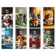 Блокнот А6 48л. на скрепке BG «Микс. Животные»