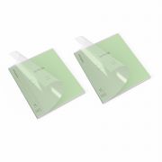 Тетрадь школьная ученическая с пластиковой обложкой на скобе ErichKrause Классика CoverPrо зеленая, glossy, А5+, 18 листов, кл/лин