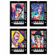 Тетрадь для нот на спирали ErichKrause Music Legend, А4, 24 листа, вертикальная ориентация