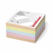 Бумага для заметок на склейке ErichKrause, 90x90x50 мм, 4 цвета