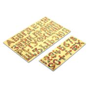 Набор букв и цифр, пакет 18-01