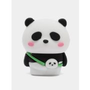 Точилка пластиковая PANDA, 1 отверстие для заточки, ассорти 2 дизайна, ПВХ-упаковка