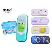 Пенал PRETTY, 24х11х4.5 см, на молнии, ЕВА, ассорти 6 дизайнов, картонная коробка