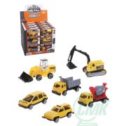 Строительная техника металлическая, артикул LA-271A, коробка, дисплей, в ассортименте