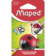 018114 CROC CROC EASY Точилка для карандашей в виде божьей коровки, 1 отверстие, с контейнером и системой легкого открытия, в блистере (10228010/090724/5179979/05    , КИТАЙ)