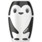 034014 SHAKKY Точилка 1 отверстие, с контейнером, декорированная, ассорти, в дисплее (10228020/270125/5013406/06    , КИТАЙ)