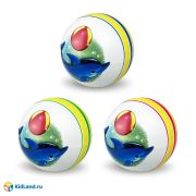 Мяч детский Дельфин в ассорт., 15 см