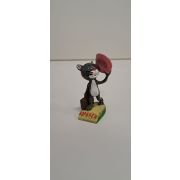 Фигурка Кот с чемоданом в шляпе, 9042