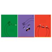 Тетрадь 96л., А4, клетка BG «Monocolor. Emotions»