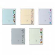 Тетрадь школьная ученическая ErichKrause Ruler Hobby ассорти, 18 листов, клетка (в плёнке по 10 шт.)_MIX-PACK