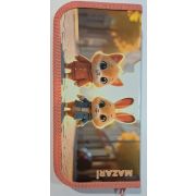 Пенал односекционный «ДРУЖБА» 190*90 мм, ламинированный картон, ОПП-пакет