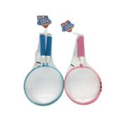 Бадминтон пляжный металлический 2 ракетки 42,5х22 см., волан, сетка, в ассорт.