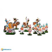 Набор солдат-12 героев« Щелкунчик», 24 предм. 61019
