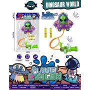 Набор бластер с резервуаром «НЛО»: водный пистолет 20х14х6 см. с ранцем 22х21,5х7 см.