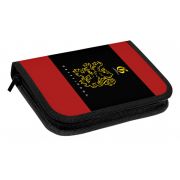 75796 Пенал корпусный Гарри Поттер. Размер: 19*11 см. Жесткий каркас прямоугольной формы на картоне с закругленными краями. Корпус покрыт полиэстером 210 ден. По краям имеется текстильная отделка. Одинарный пенал без наполнения закрывается с помощью