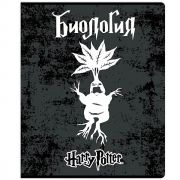 76432 Тетрадь предметная Биология Гарри Поттер, со справочным материалом, формат А5, клетка, 48 листов, на скрепке, внутренний блок офсет 60-65 г, 92% белизна, обложка твин + выборочный УФлак, скругленные углы, 1 дизайн, в спайке 10 шт