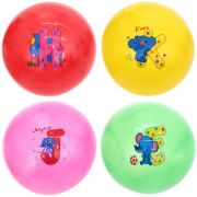 Мяч 22 см «Алфавит» (50 гр.), микс