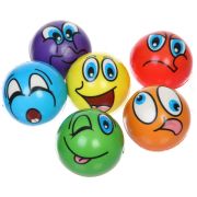 Мяч  6,3 см «Веселые мордашки» (антистресс)