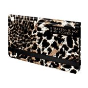 Еженедельник датированный 2026 с резинкой 171х93 мм, BRAUBERG, твердый, УФ-ЛАК, 64 л., «Леопард», 117356