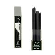 Грифель д/мех. карандаша 2.5мм DI-428-2 4B 90мм, 6 штук в пластиковом футляре TR-9025 (1/50)