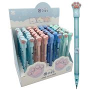 Карандаш механ.  DE-85  «Лапка» 0,5мм, HB, круглый  тонированый корпус, ассорти, в к/к TM02890 (48/1440)