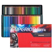 Карандаши 72 цв. SUPERIOR DI-589 акварельные, деревянные, заточенные, в картонной коробке (1/3/18)